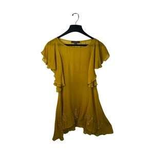 For Love & Lemons embroidered prickly pear dress